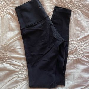 Lululemon Wunder Under Black Legging 28”